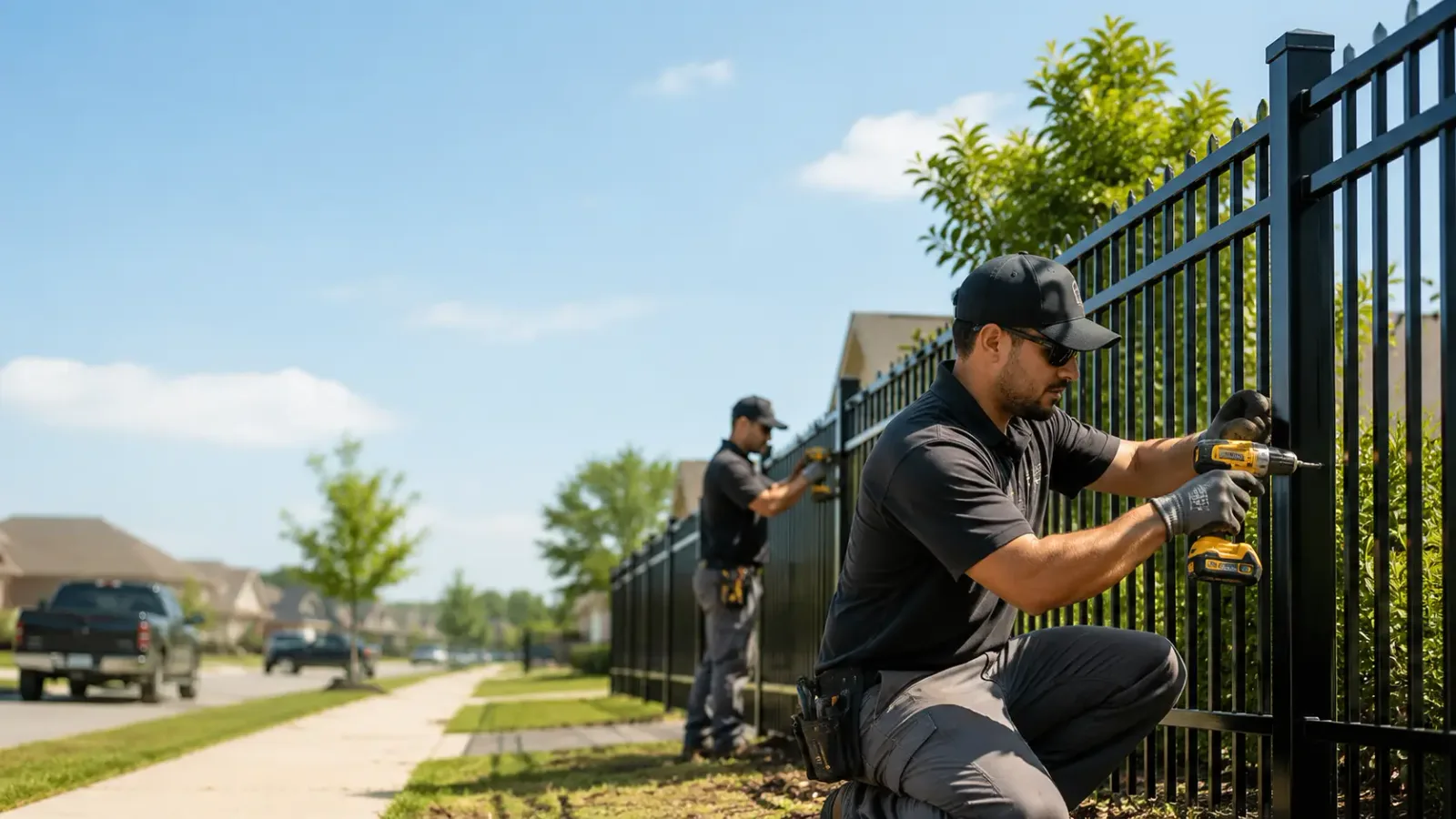 Metal Fence Installation in Verona, WI